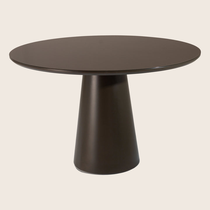 Image for Mona Round Glass Top Dining Table