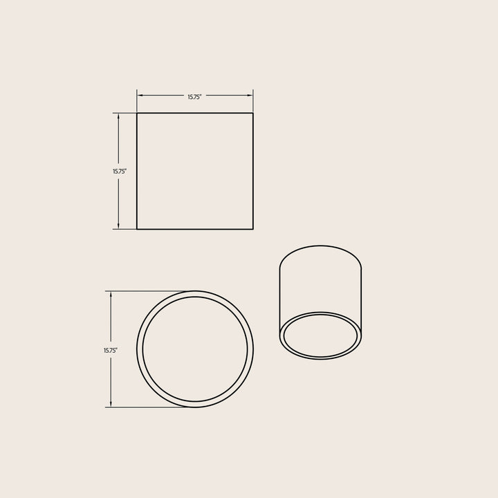 Image for Una Indoor | Outdoor Concrete Pedestal