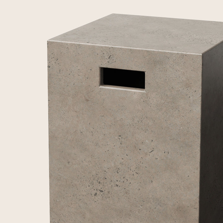 Image for Una Indoor | Outdoor Concrete Stool