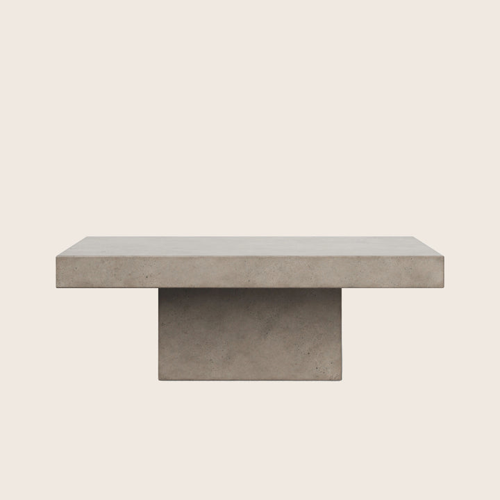 Image for Una Rectangle Indoor | Outdoor Concrete Coffee Table