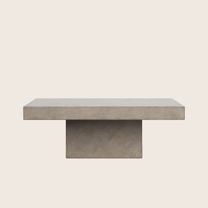 Image for Una Rectangle Indoor | Outdoor Concrete Coffee Table