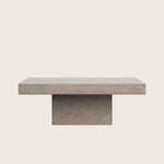 Image for Una Rectangle Indoor | Outdoor Concrete Coffee Table