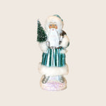 Small Beaded Striped Santa