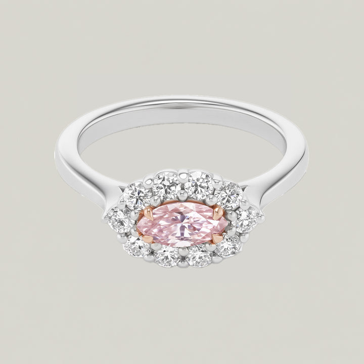 Pink Diamond Bloom Ring