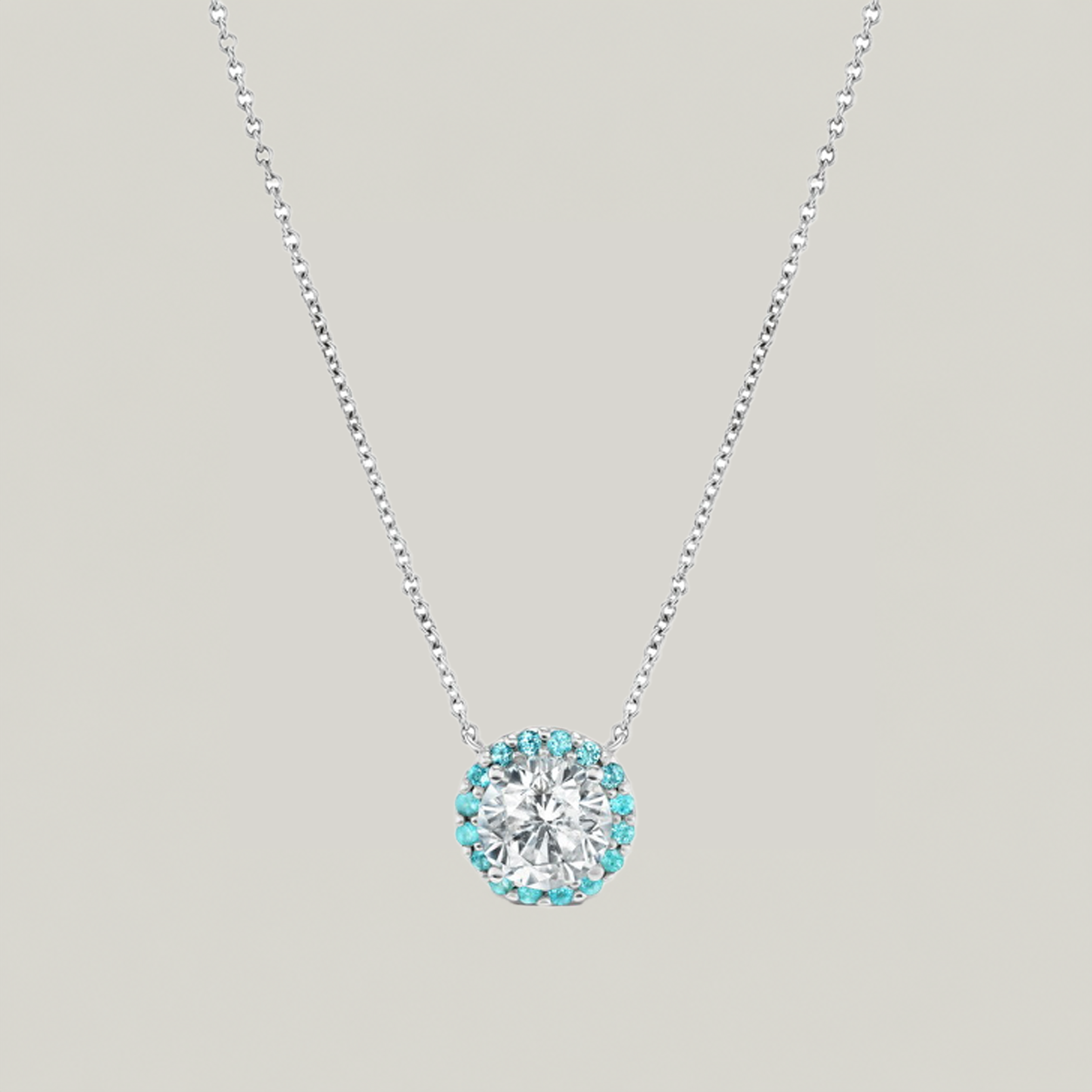 Paraíba Aura Pendant