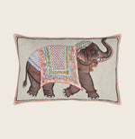 Pinky Elephant Lumbar Pillow