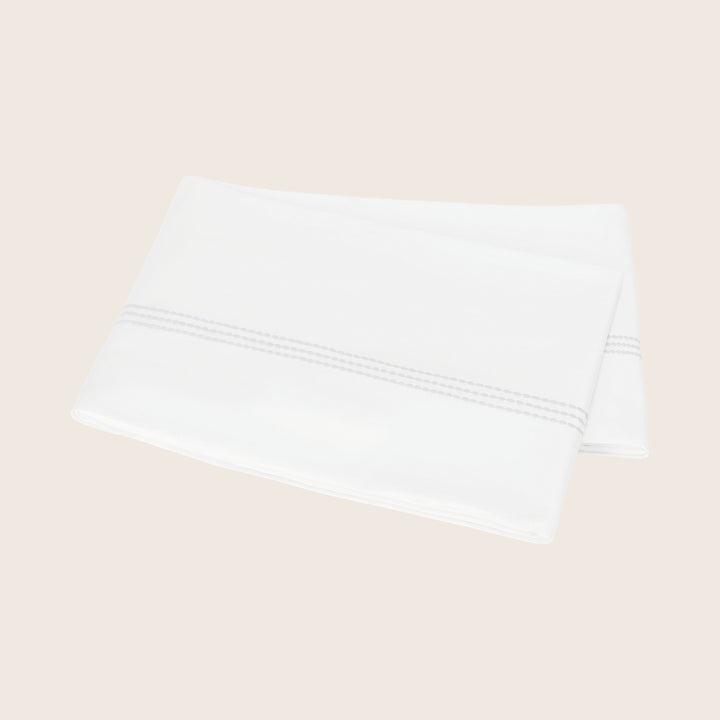 Image for Amara Triple Pearl Sateen Flat Sheet