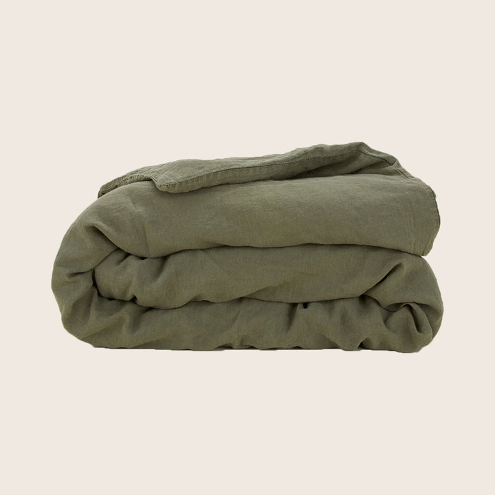 Simple Linen Duvet Cover