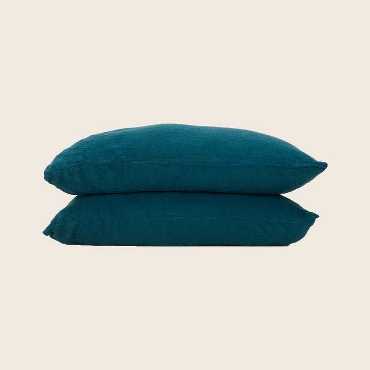 Simple Linen Pillowcase Pair