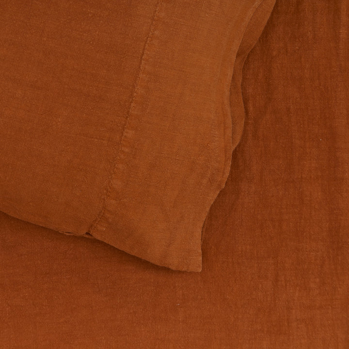 Simple Linen Pillowcase Pair