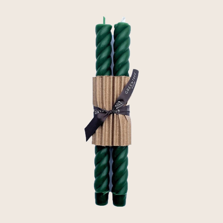 Ropes Taper Candles, Set of 2
