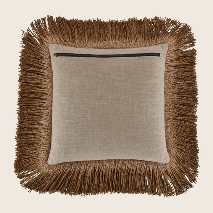 Image for Jute Fringe Pillow