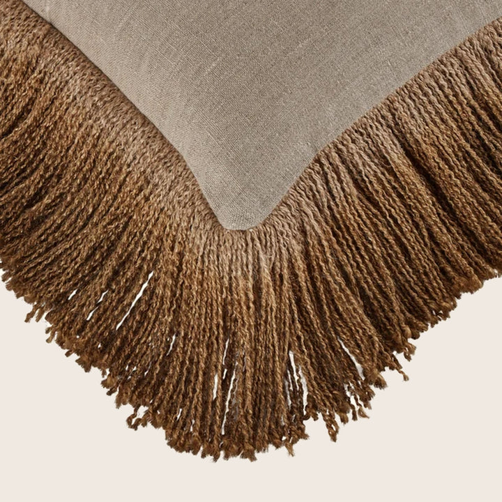 Image for Jute Fringe Pillow