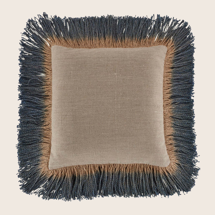Jute Fringe Pillow