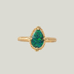 Image for One-of-a-Kind 18K Yellow Gold 1.34 ct. Pear Shaped Boulder Opal Ring