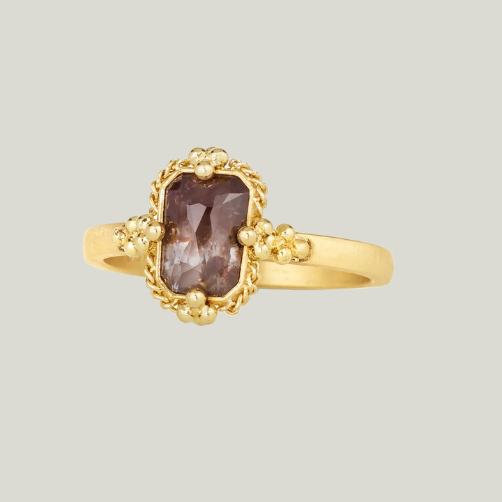Image for One-of-a-Kind 18K Yellow Gold 1.93 ct. Petite Champagne Diamond Ring