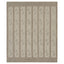 Brown Swedish Inspired Flatweave Wool Rug - 8'2" x 10'2"