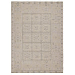 Natural Swedish Inspired Flatweave Wool Rug - 9'11" x 13'11"