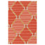 Pink Swedish Inspired Flatweave Wool Rug - 8'3" x 10'1"