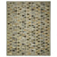 Multicolored Flatweave Natural Fiber Rug - 9'2" x 11'11"