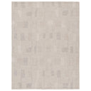 Grey Swediesh Inspired Flatweave Wool Rug - 7' x 9'1"