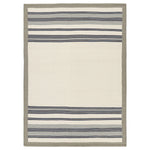 Ivory Swedish Inspired Flatweave Wool Rug - 9'10" x 13'10"