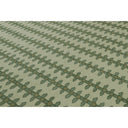 Green Swedish Inspired Flatweave Wool Rug - 10'1" x 14'