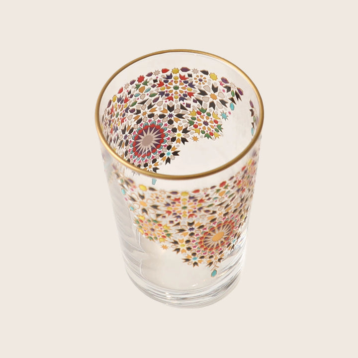 Moroccan Mosaic Tea Glass