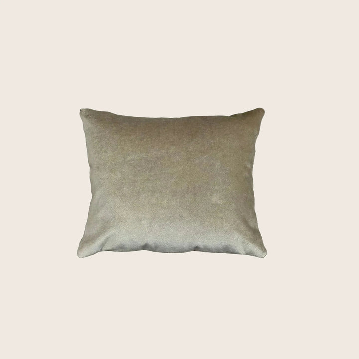 Image for Antique Silk Peacock Qing Dynasty Lumbar Pillow
