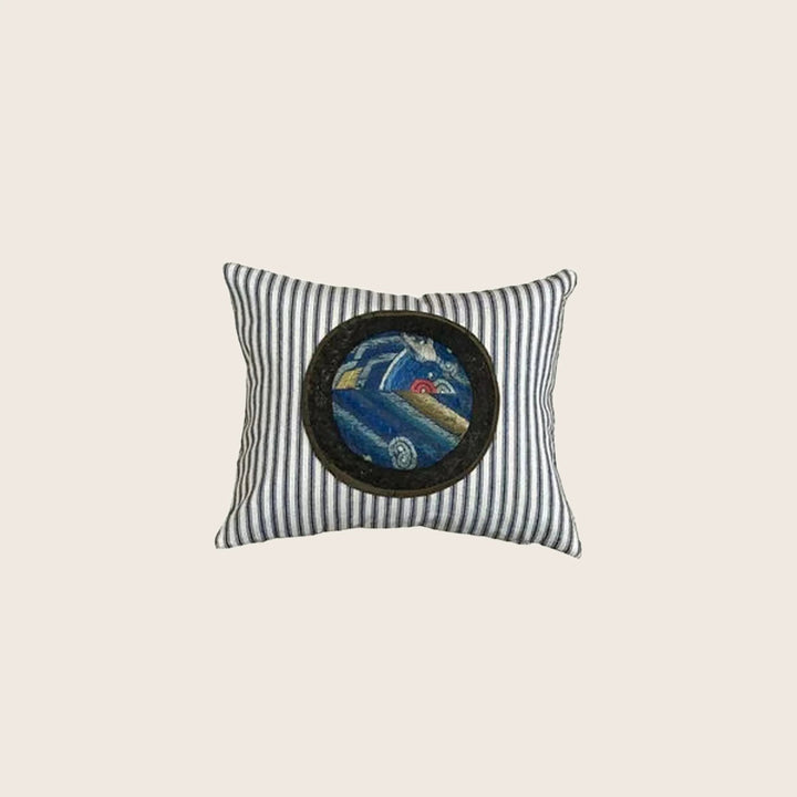 Image for Antique Embroidery c.1920's Pillow