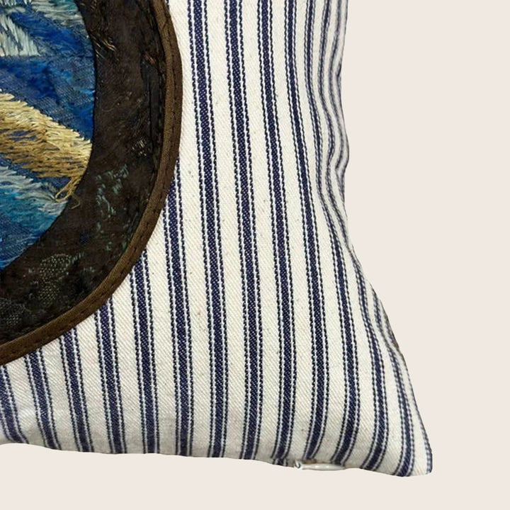 Image for Antique Embroidery c.1920's Pillow