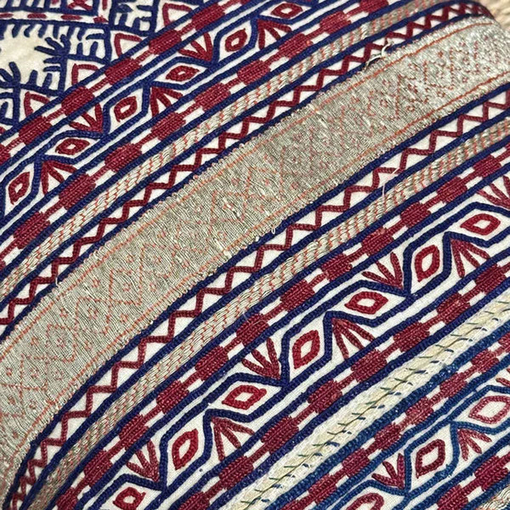 Image for Vintage Afghan Tribal Lumbar Pillow