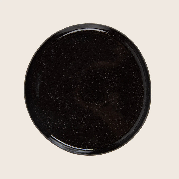 Speckled Stoneware Dessert Plate