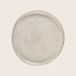 Speckled Stoneware Breakfast Plate