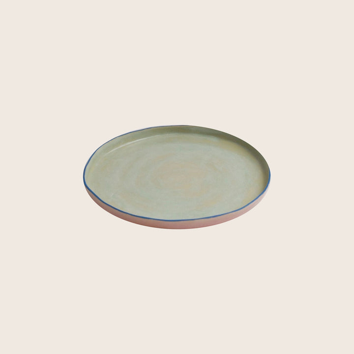 Tricolor Breakfast Plate