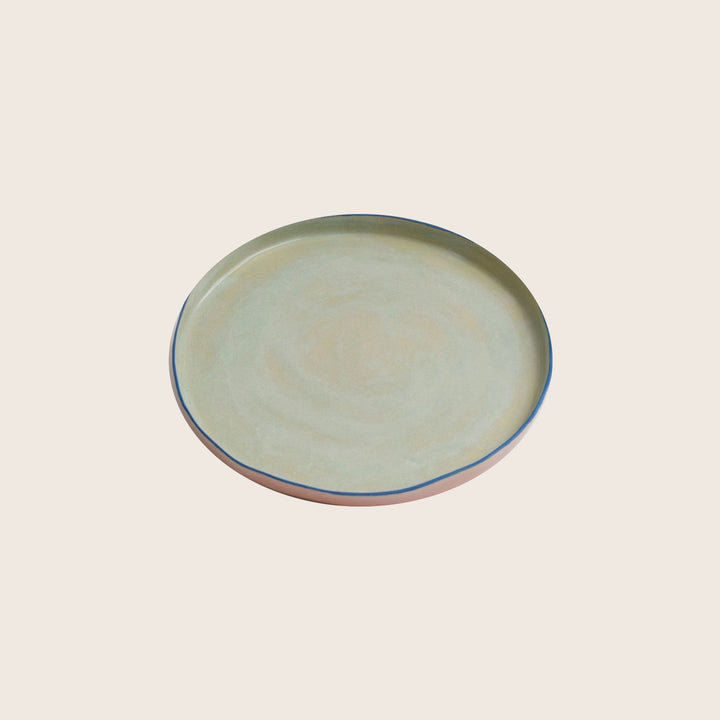 Tricolor Breakfast Plate