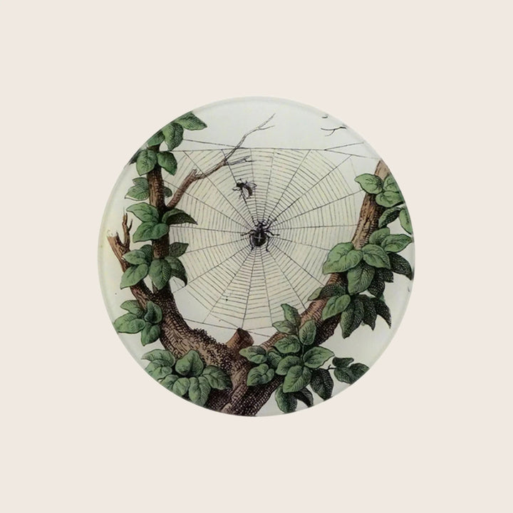Image for Leafy Web Round Plate