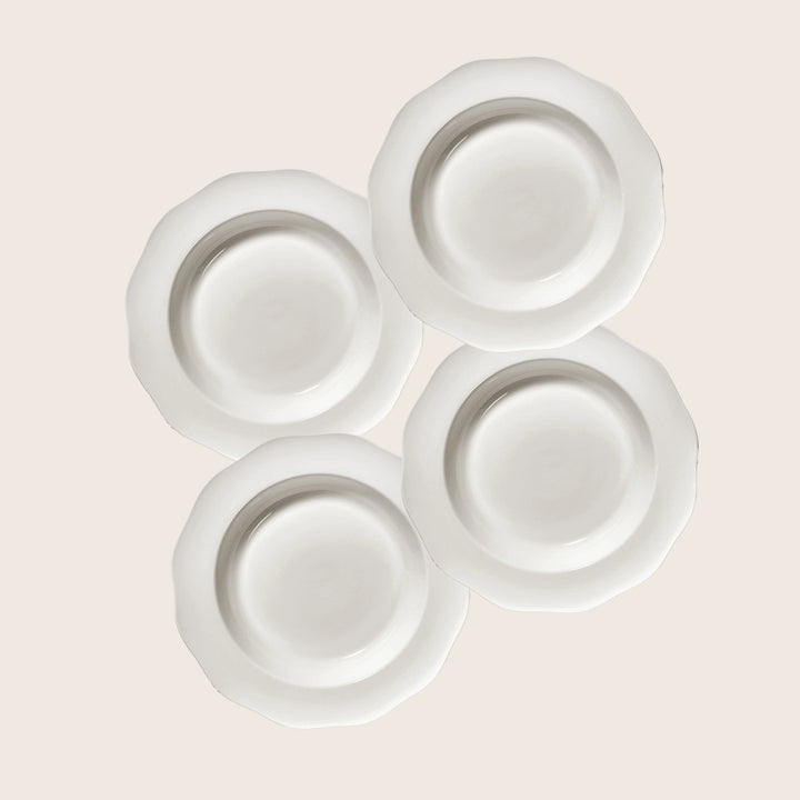 Silhouette Medium Pasta Plate, Set of 4