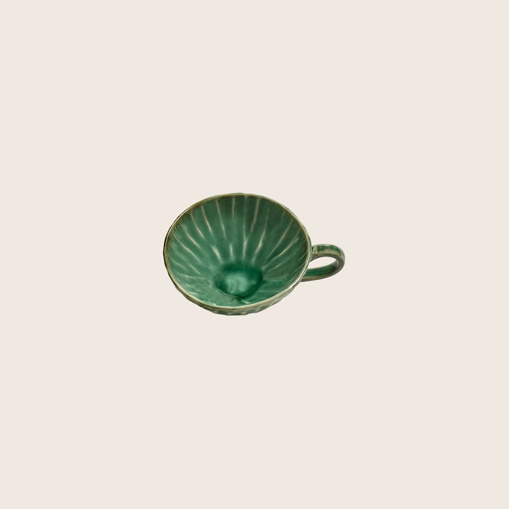 Green Verde Lanza Espresso Cup, Set of 2