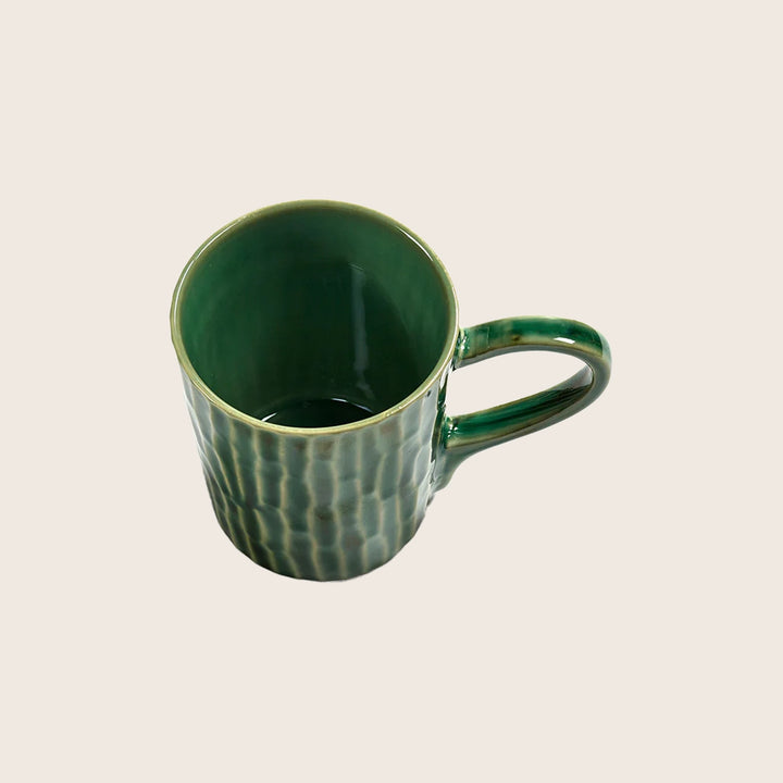 Green Verde Lanza Tea Cup, Set of 2