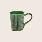 Green Verde Lanza Tea Cup, Set of 2