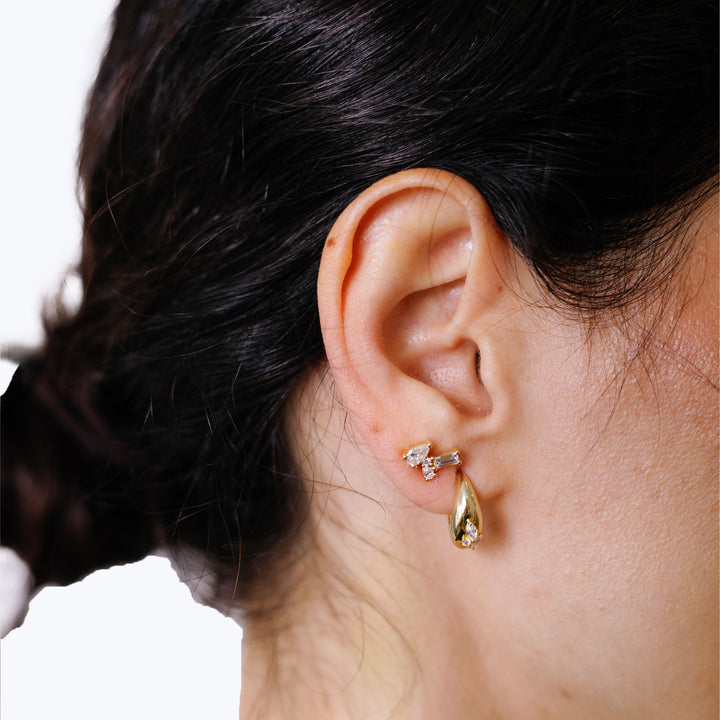 Image for Trellis Sprig Studs