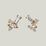 Trellis Sprig Studs
