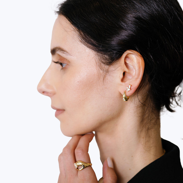 Image for Trellis Sprig Studs