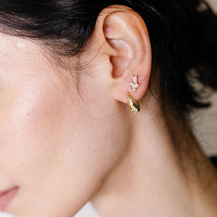 Image for Trellis Sprig Studs