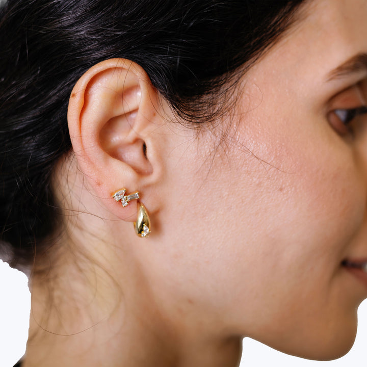Image for Trellis Sprig Studs
