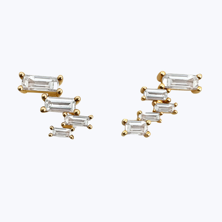 Image for Ascendant Baguette Diamond Studs