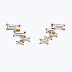 Image for Ascendant Baguette Diamond Studs