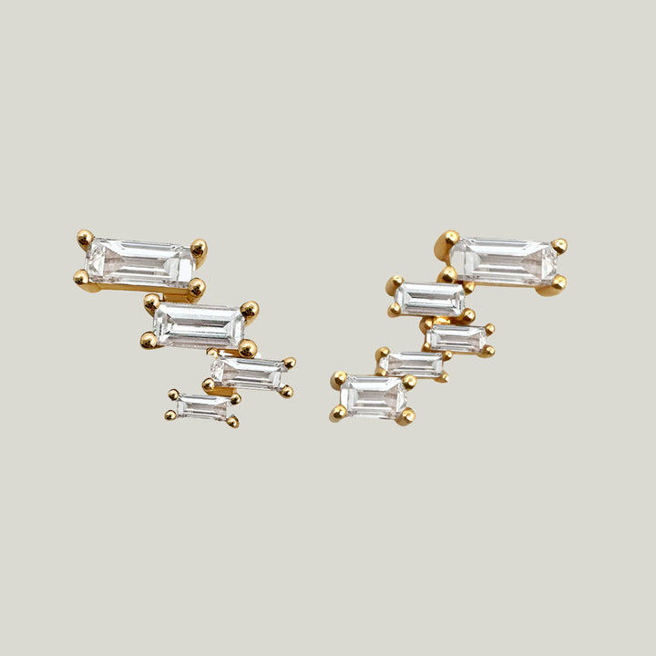 Ascendant Baguette Diamond Studs