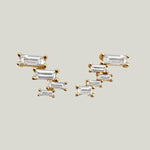 Ascendant Baguette Diamond Studs